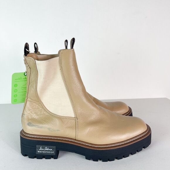 Sam Edelman NWD Womens Waterproof Laguna Chelsea Ankle Boots Size 10 - Picture 1 of 8